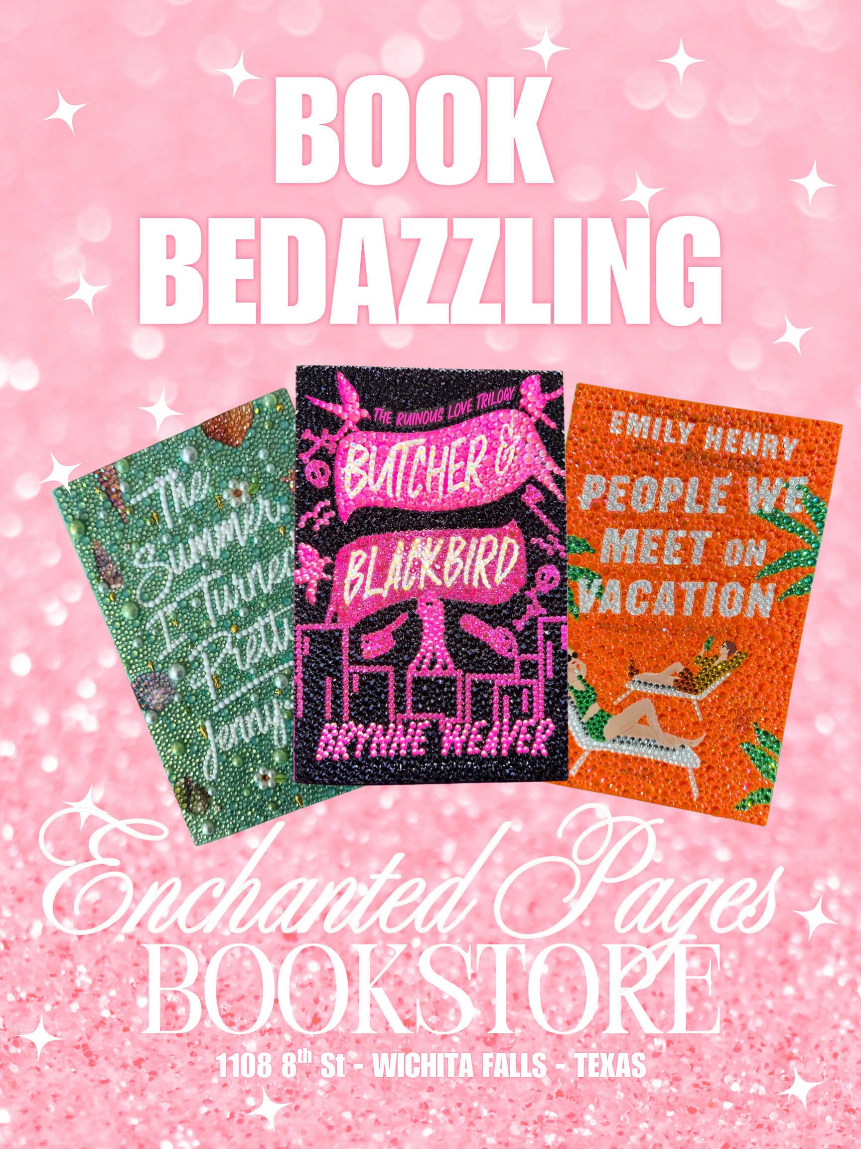 Book Bedazzling