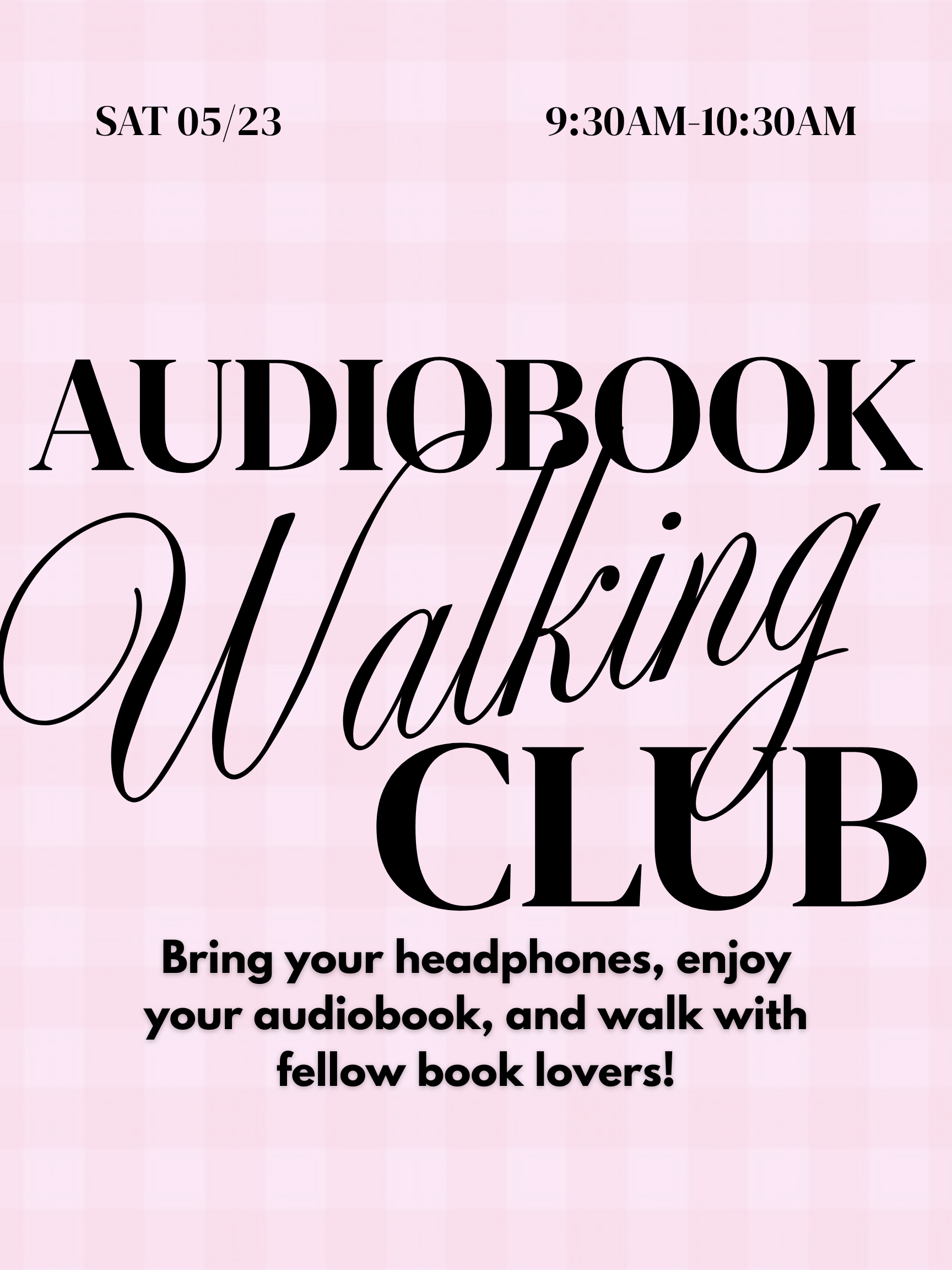 Audiobook Walk