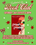 Mad Mabel Book Club - Saturday, July 25th : 6:30PM-8:30PM